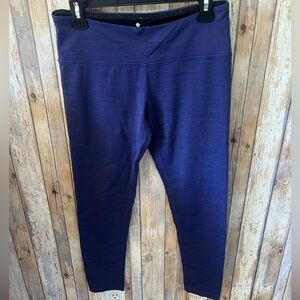 Purple athletic leggings